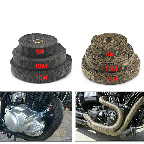 Motorcycle Exhaust Pipe Heat  Wrap Resistant